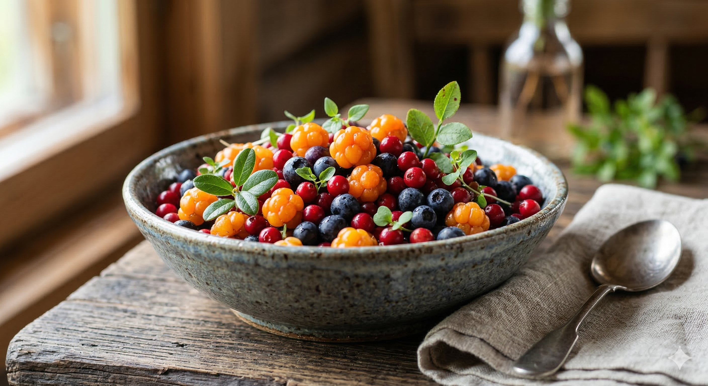 Villimarjojen valikoima